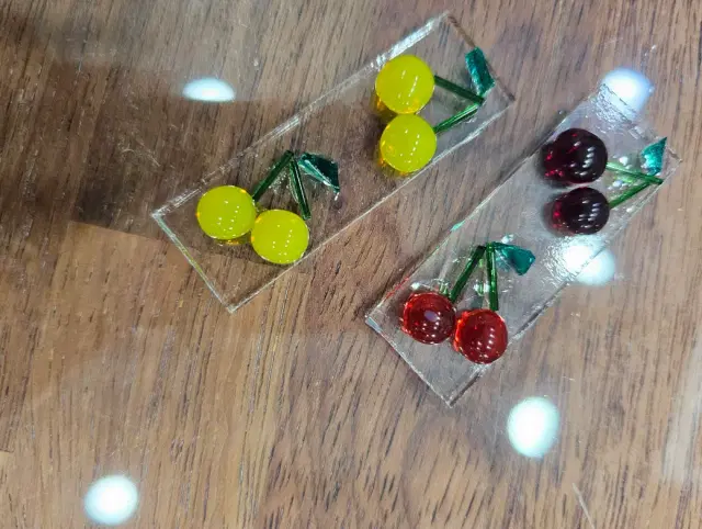 유리수저받침 만들기