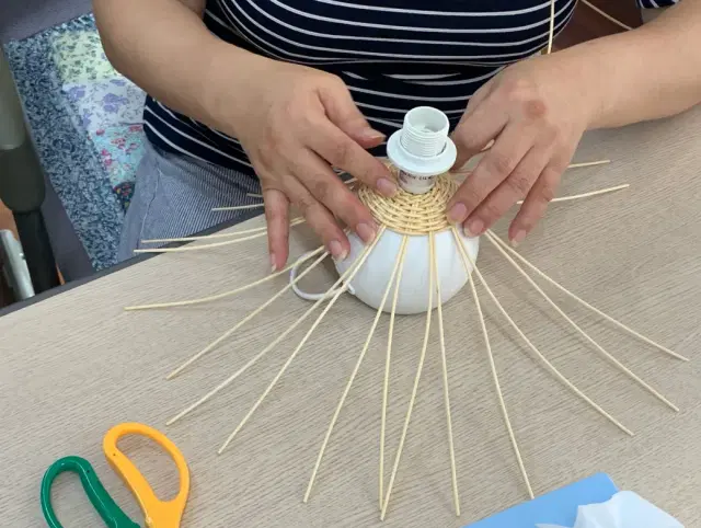 감성 소품 라탄 클래스