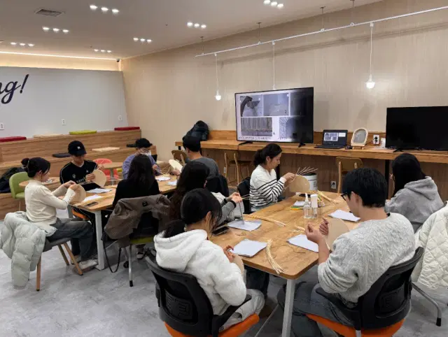 감성 소품 라탄 클래스