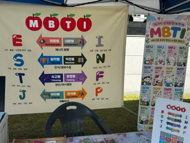 MBTI 키링 만들기 체험